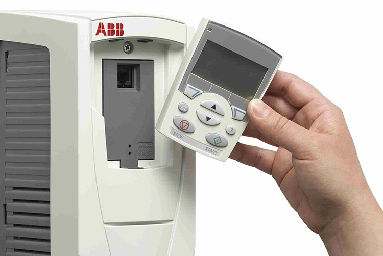 Removing Control Panel from Abb ACS550 Inverter